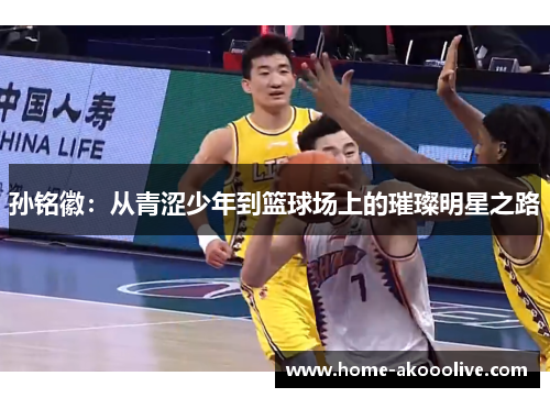 孙铭徽：从青涩少年到篮球场上的璀璨明星之路